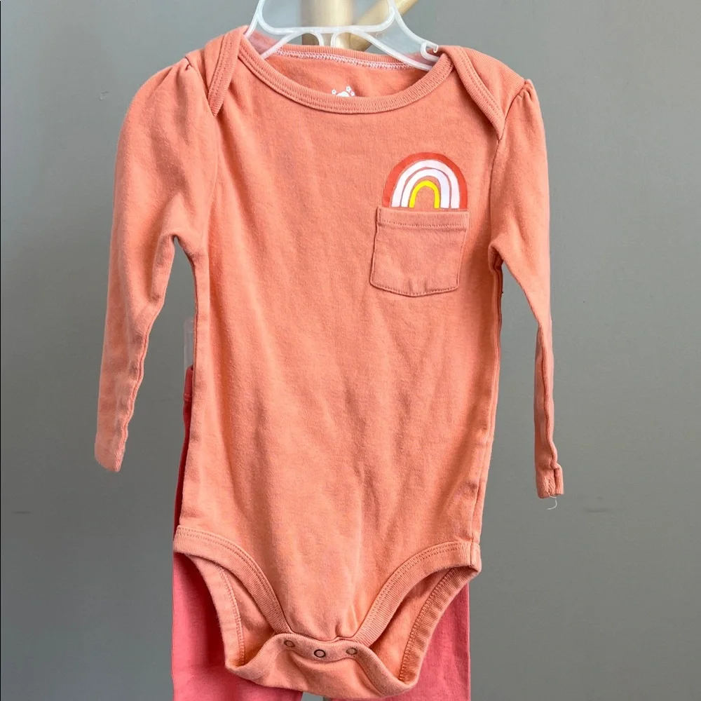 ⭐️⭐️ PICK 5 / $20 Cloud island Long Sleeve Baby Onesie & Joggers Outfit 12M